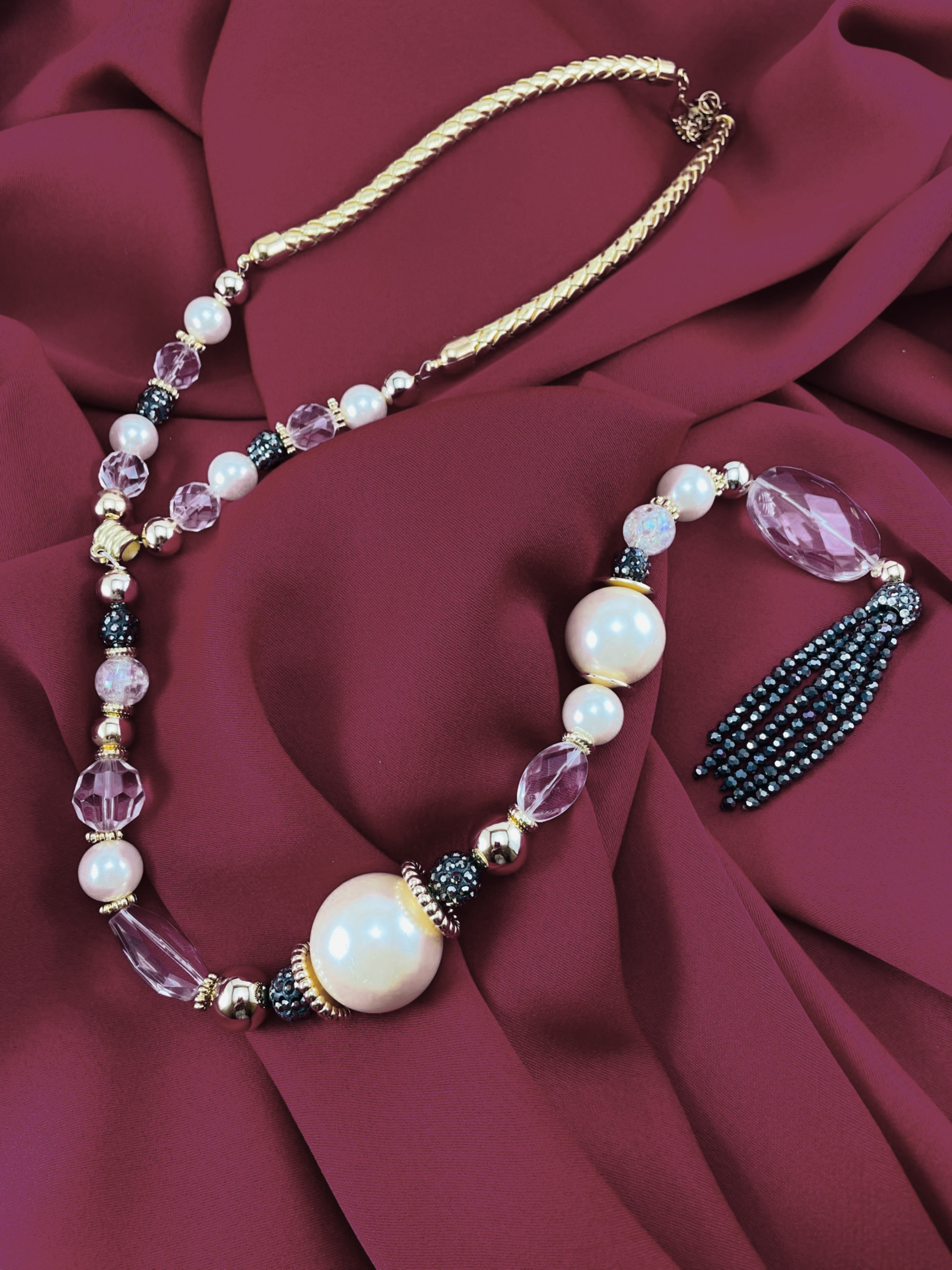 Rosa Drop Necklace