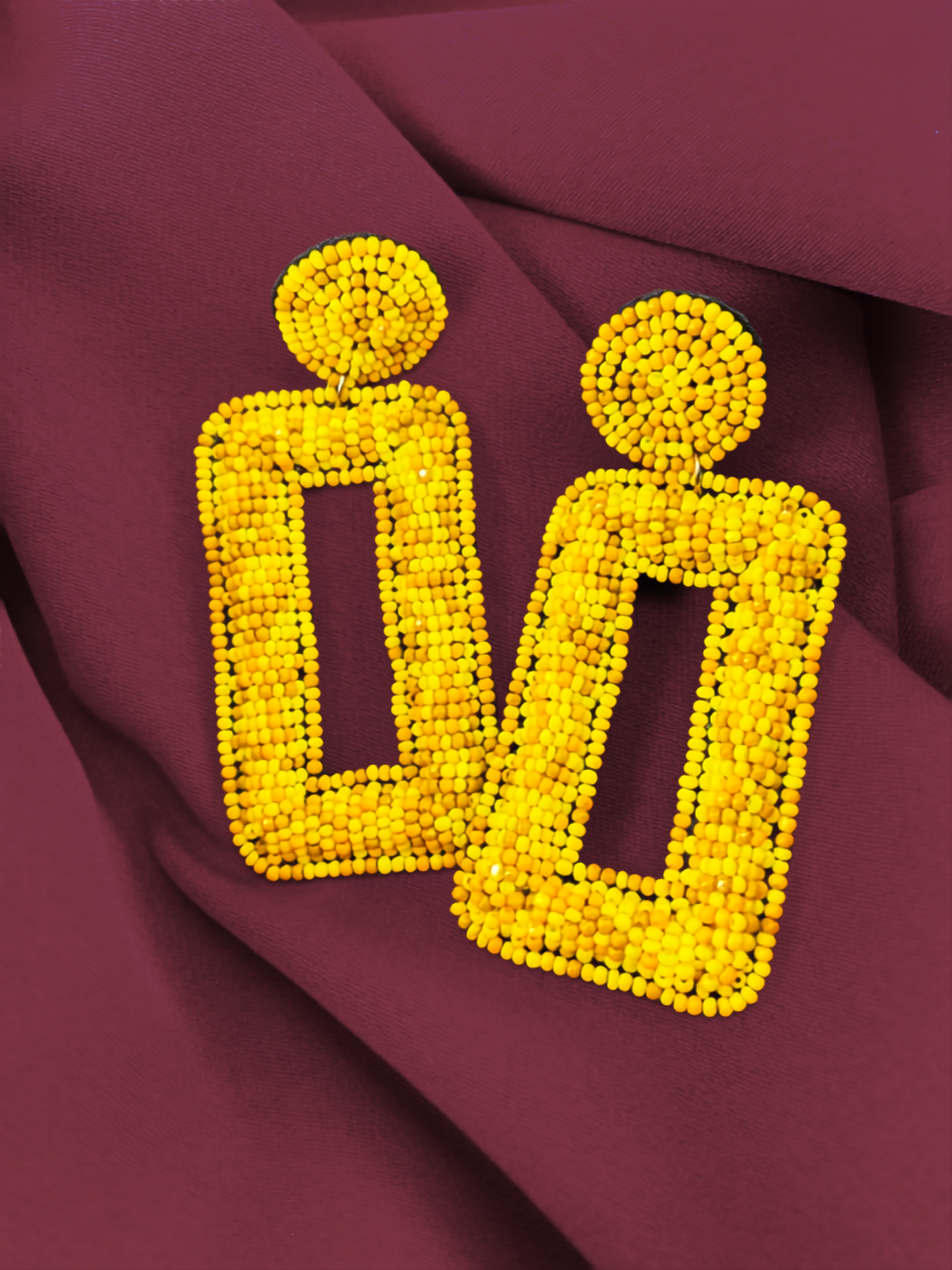 Caroline Square Earring