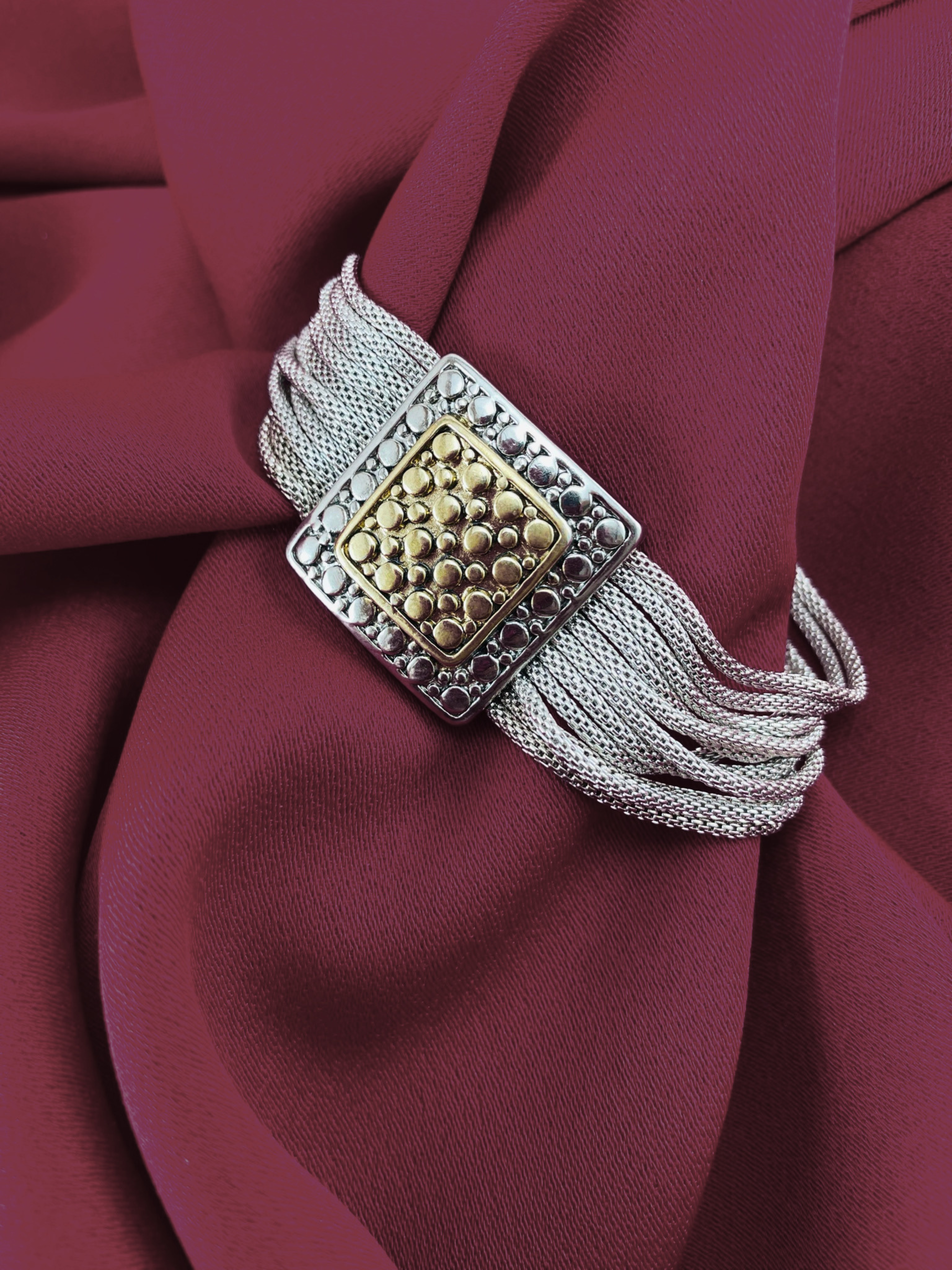 Braun Metal Bracelet