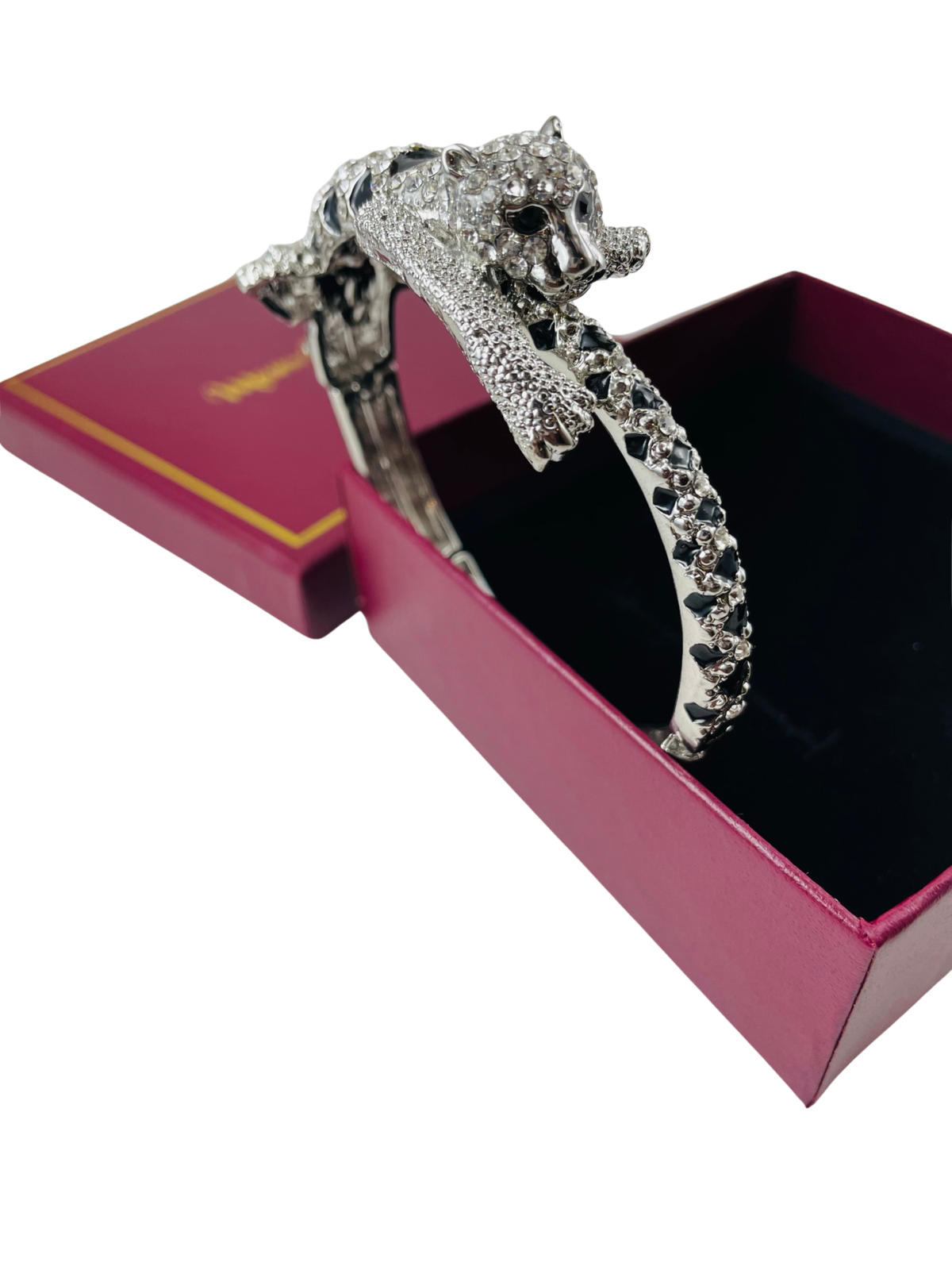 Leopard Jeweled Bracelet