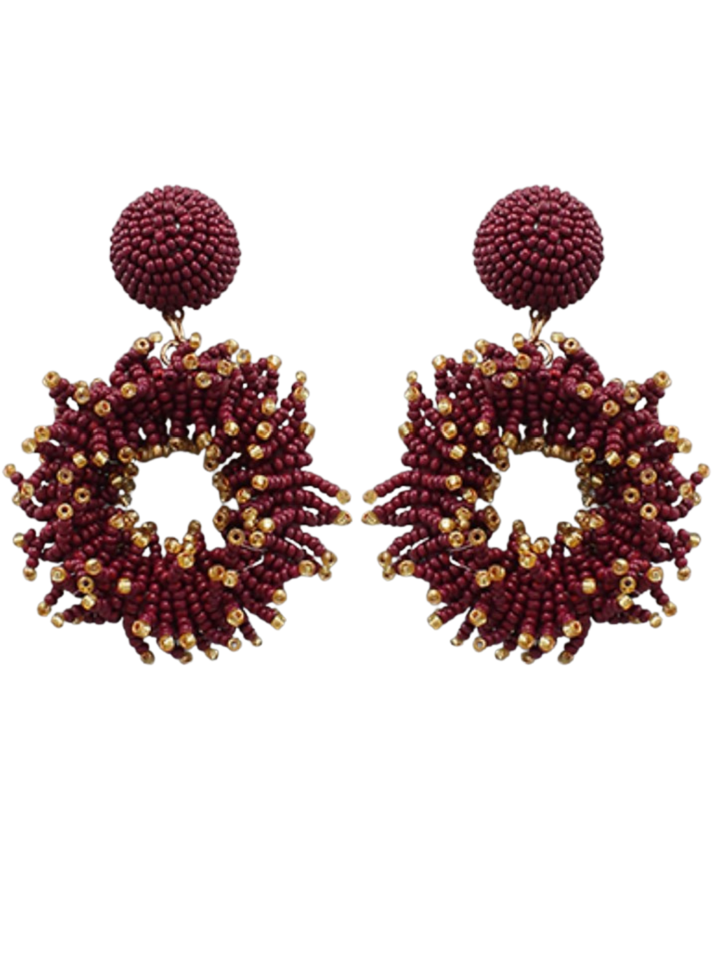 Jerri Drop Hoop Earring