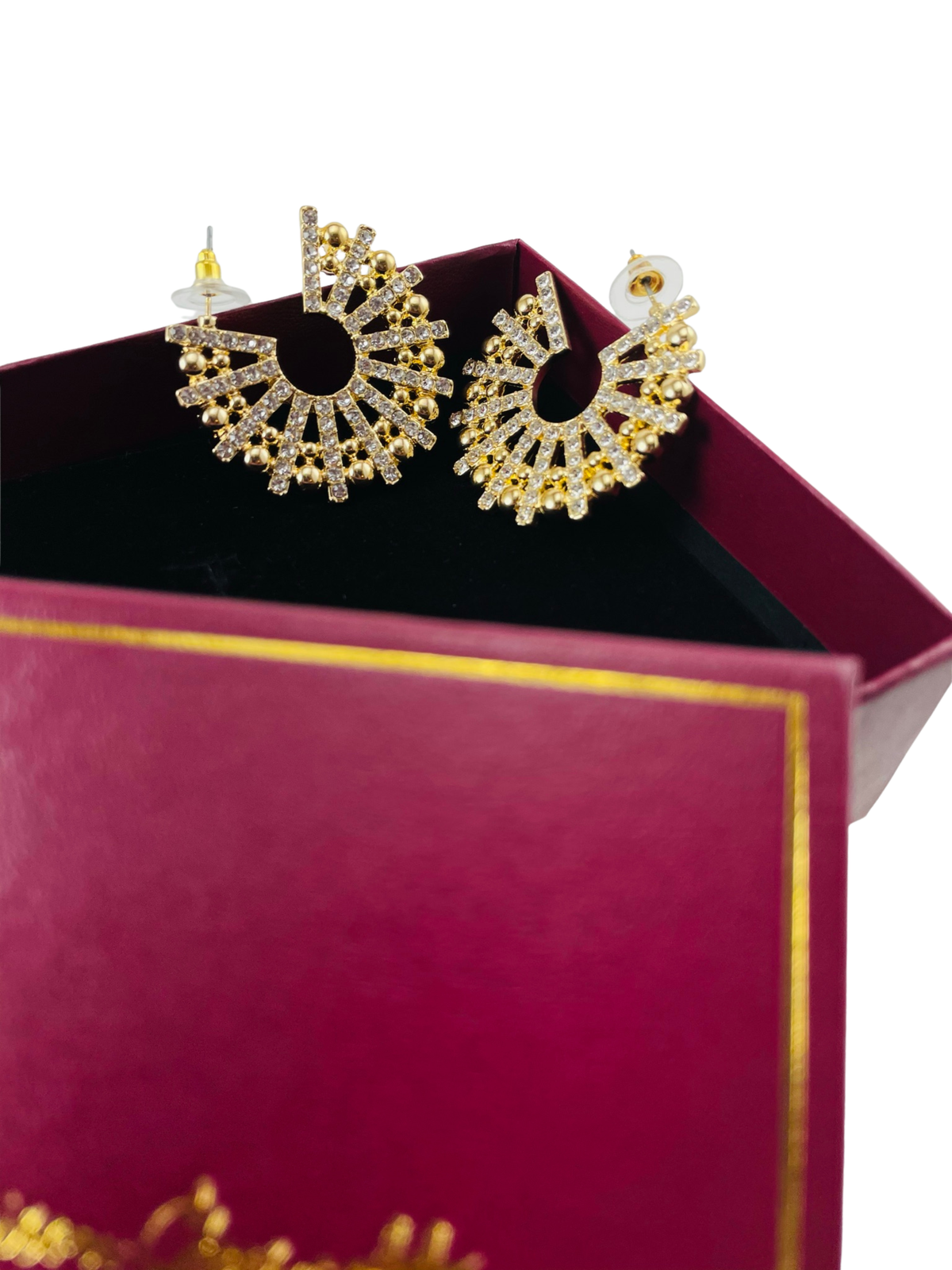 Jasmine Mod Hoop Earring