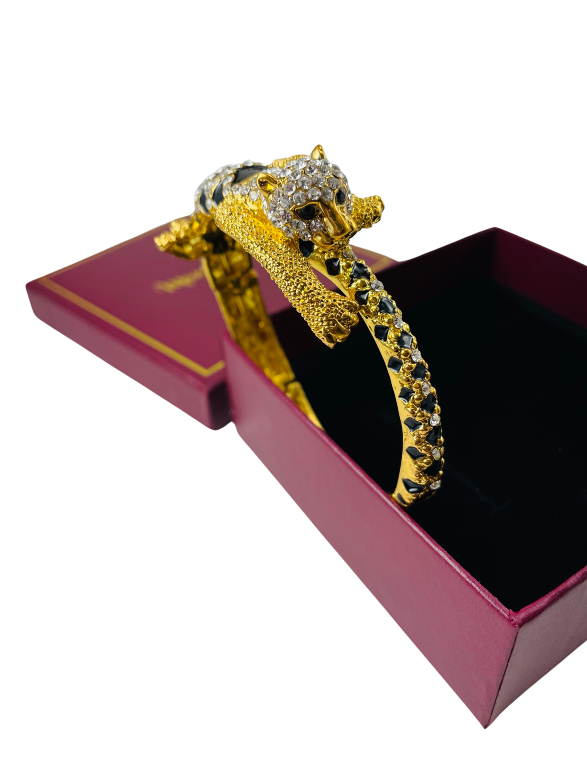 Leopard Jeweled Bracelet