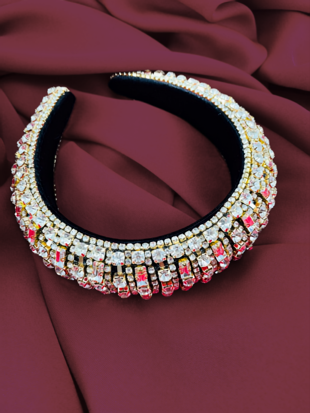 Heather Crystal Headband