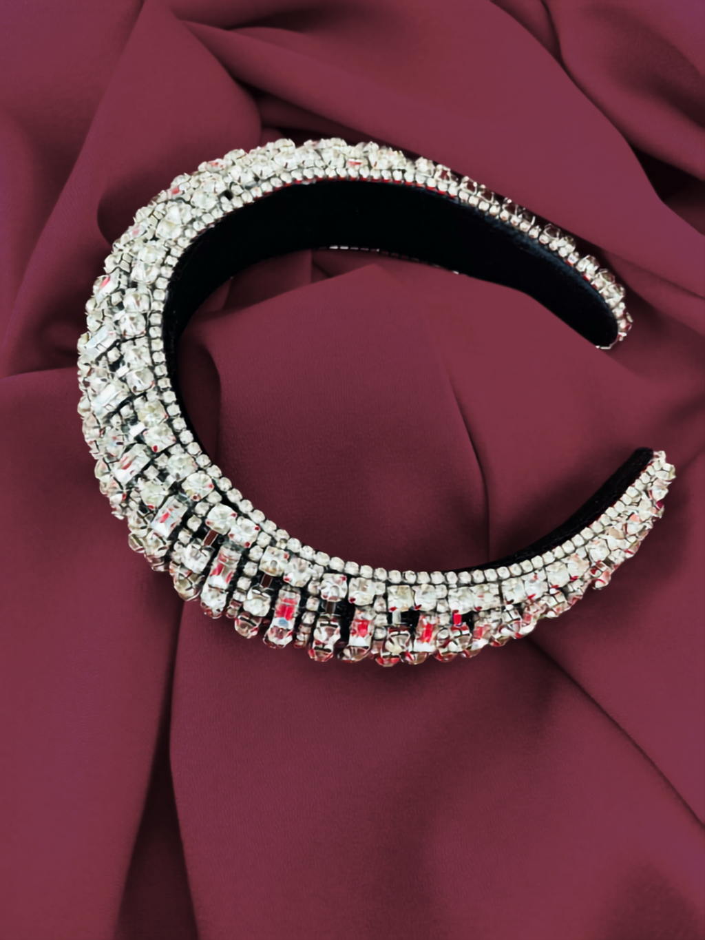Heather Crystal Headband
