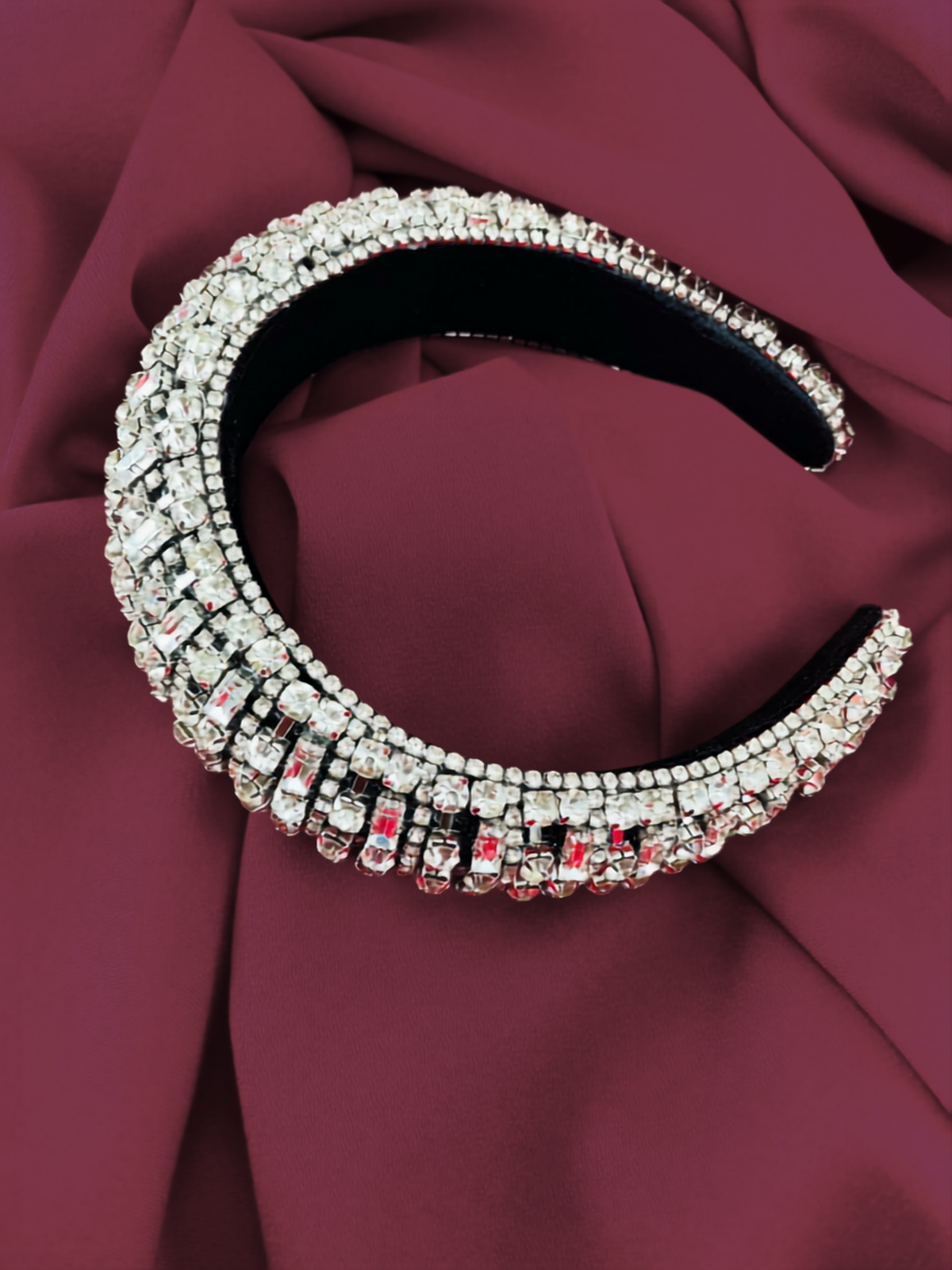 Heather Crystal Headband