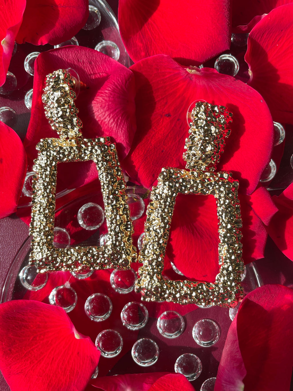 Fergie Doorknocker Earring