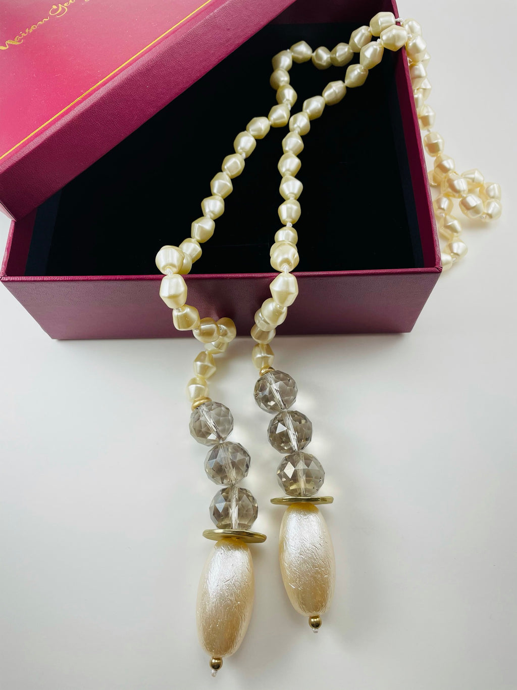Sophia Pearl Rope Necklace