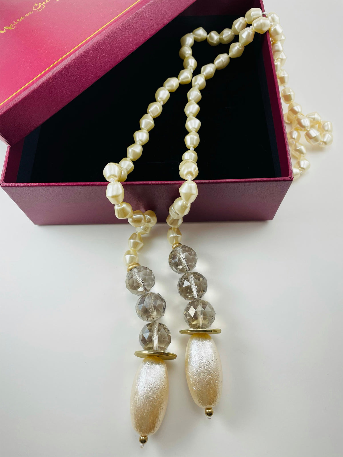 Sophia Pearl Rope Necklace